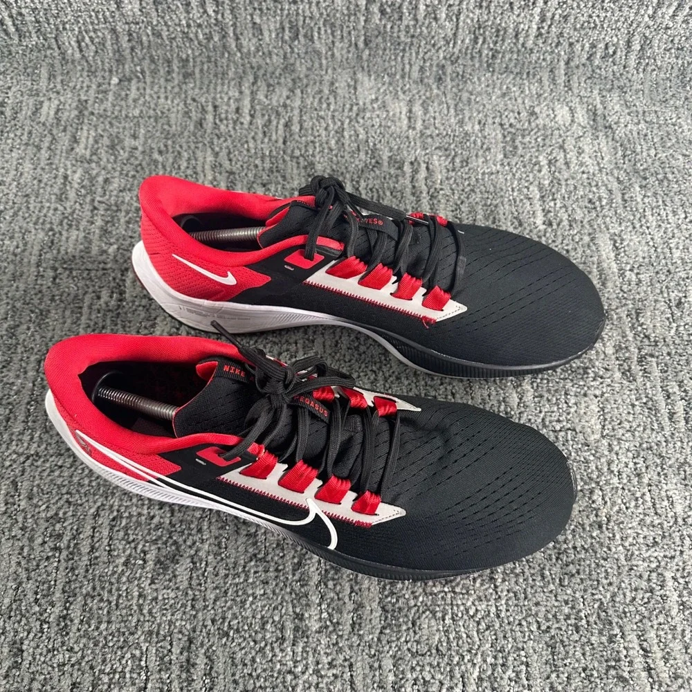 Nike Air Zoom Pegasus 38 Ohio State Buckeyes Mens 13 Black Red DJ0837-001
